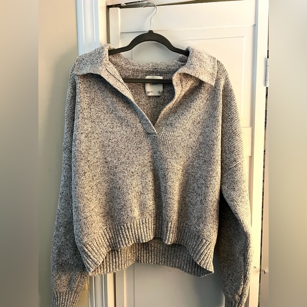 Abercrombie cropped sweater